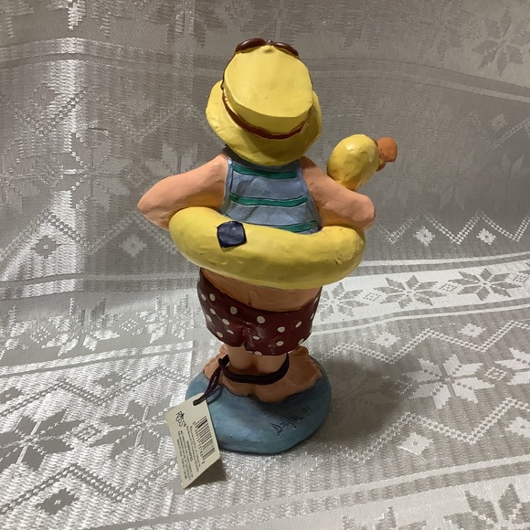 Russ Doug Harris Figurine Let’s Party Item No 13188 Vintage Signed - Picture 3 of 9